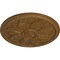 Ekena Millwork Kaya Ceiling Medallion (Fits Canopies up to 5 1/4"), 23 5/8"OD x 1 1/2"P, Smokey Topaz Crackle CM23KASTC - alternate 2